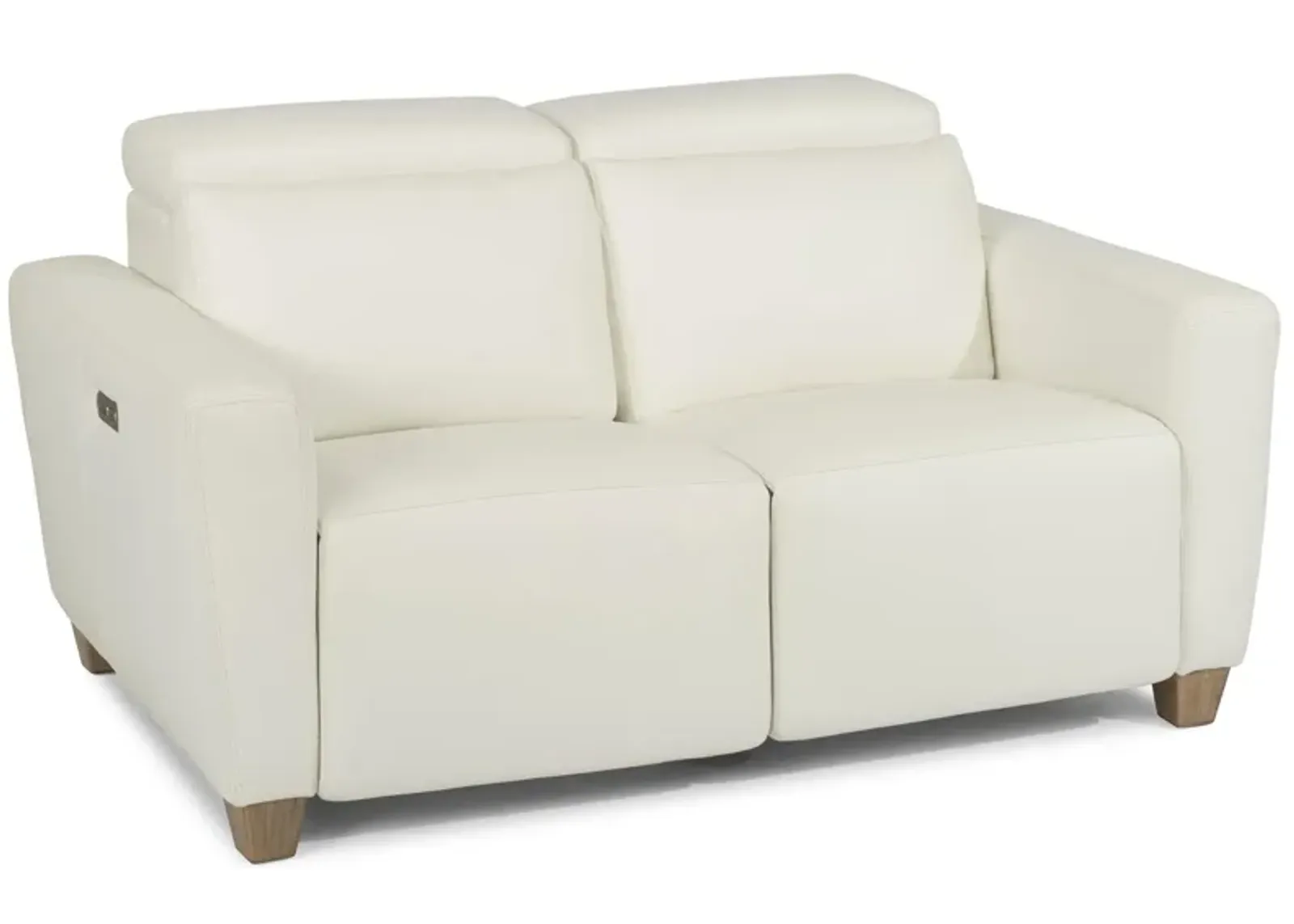 Astra Loveseat in White by Flexsteel