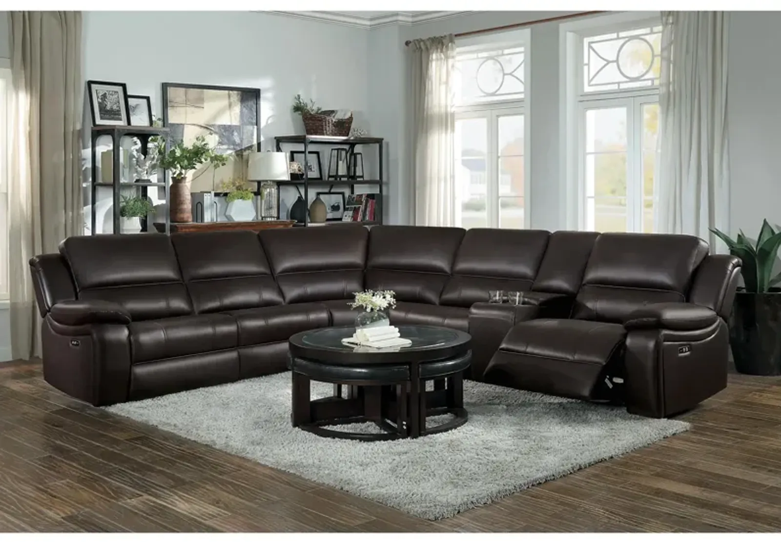 Barstow 6-pc. Power Reclining Sectional