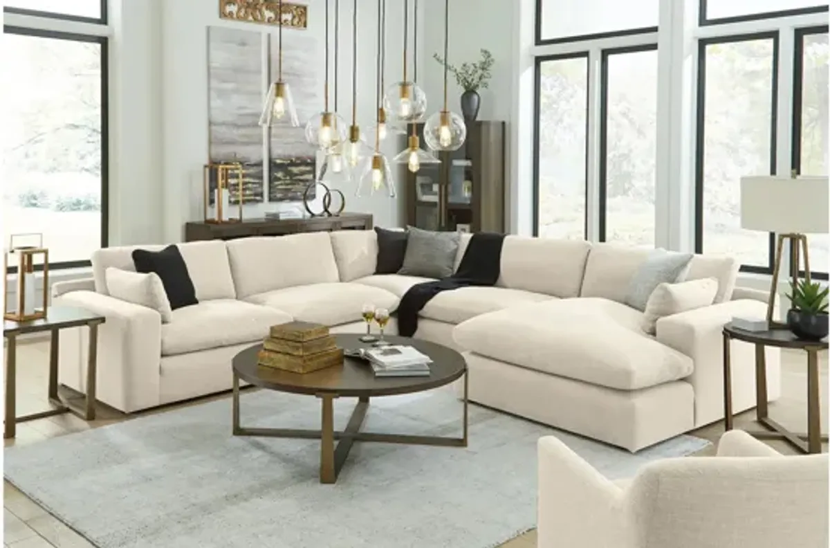 Elyza 5-pc. Sectional with Chaise