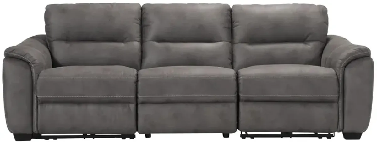 Rockland Microfiber 3-pc. Power Sofa