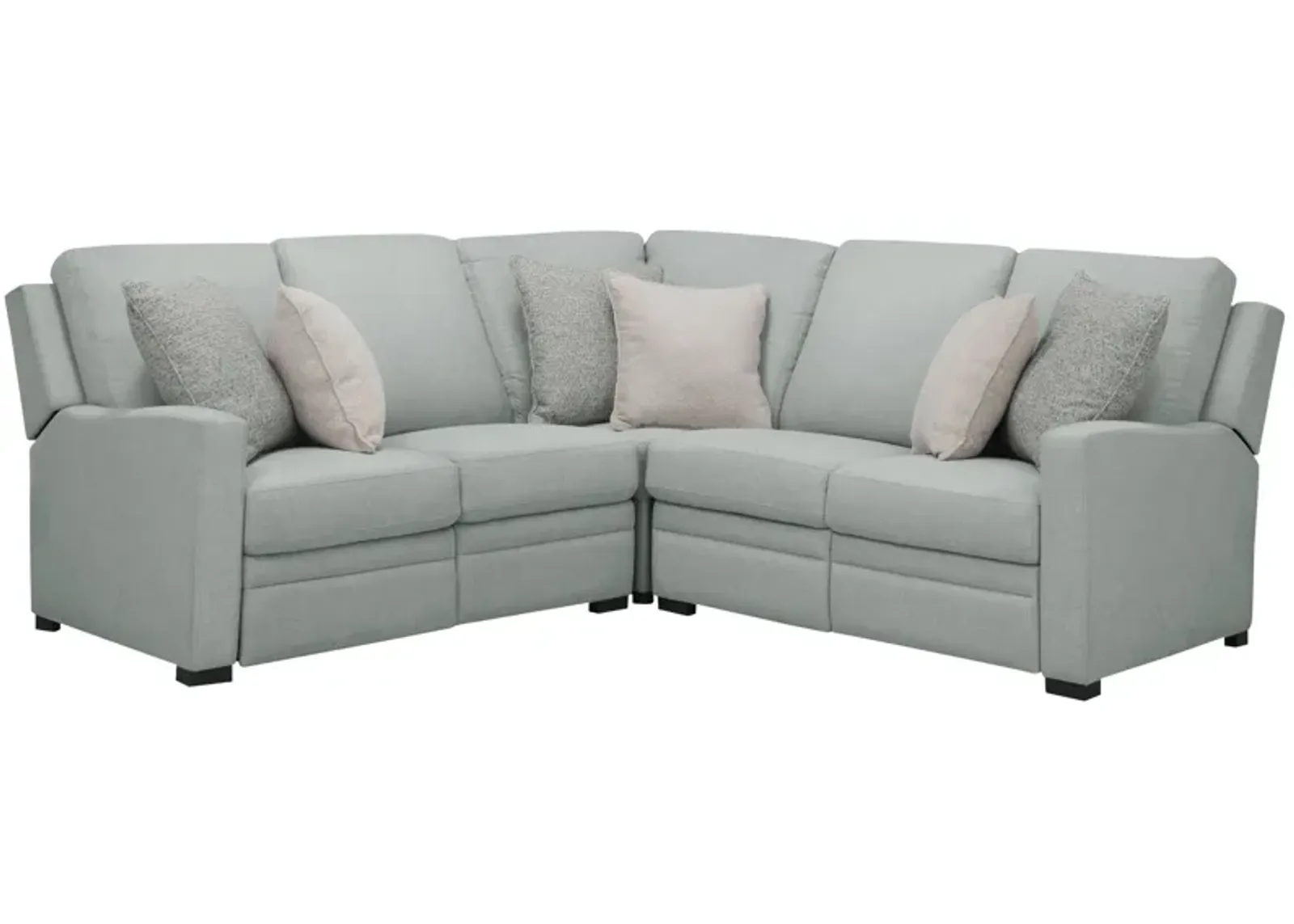 Poppy 3-pc. Power Sectional in Artic by Bellanest