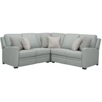 Poppy 3-pc. Power Sectional in Artic by Bellanest