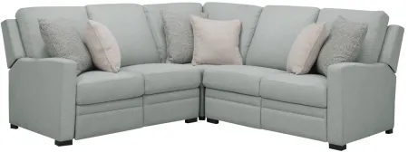 Poppy 3-pc. Power Sectional in Artic by Bellanest