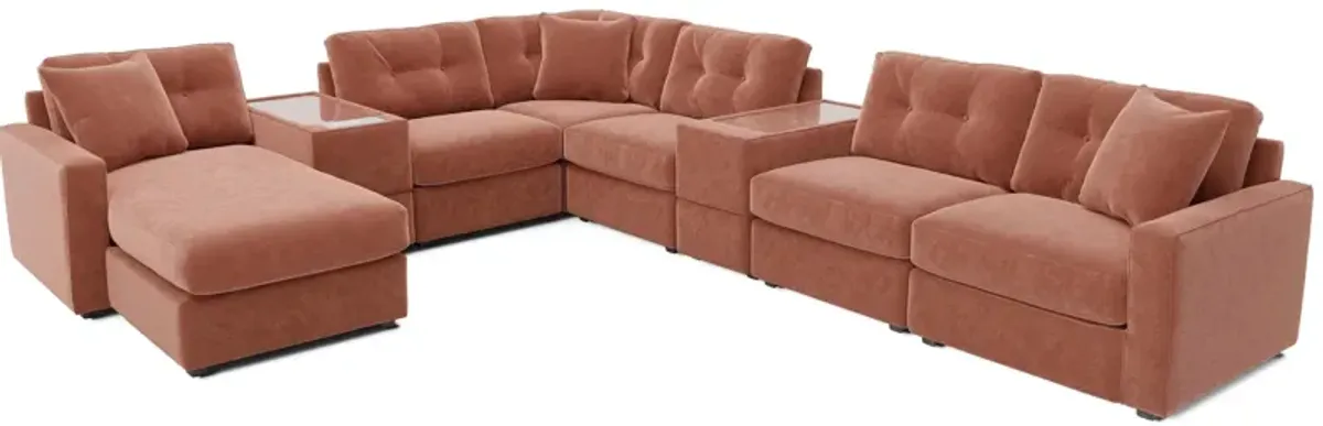 ModularOne 8-pc. Sectional w/One Power Console