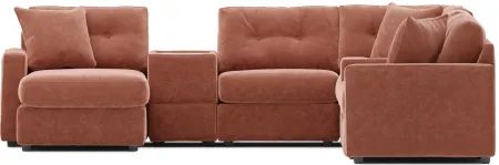 ModularOne 8-pc. Sectional in Cantaloupe by H.M. Richards