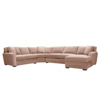 Artemis II 4-pc. Right Hand Facing Sectional Sofa in Gypsy Blush by Jonathan Louis