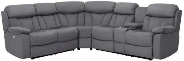 Connell 3-pc. Power-Reclining Sectional Sofa w/ Heat and Massage