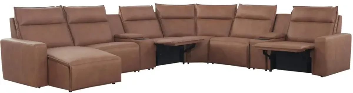 ModularTwo 8-pc. Power Sectional w/ Power Headrest