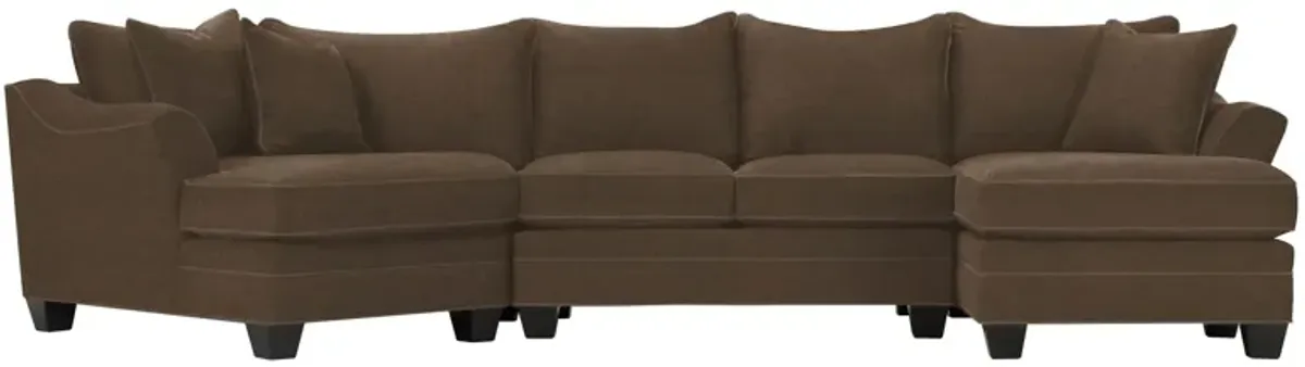 Foresthill 3-pc. Right Hand Facing Sectional Sofa in Santa Rosa Taupe by H.M. Richards