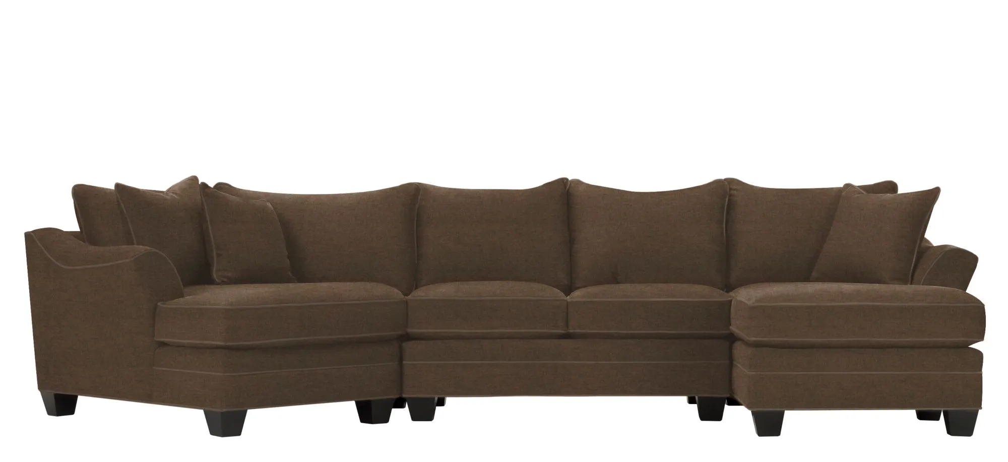 Foresthill 3-pc. Right Hand Facing Sectional Sofa in Santa Rosa Taupe by H.M. Richards