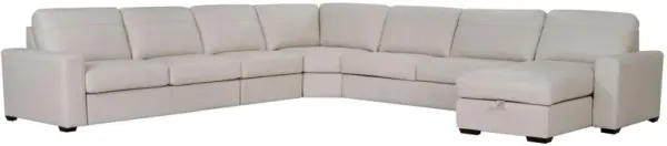 Harley 6-pc. Leather Sectional