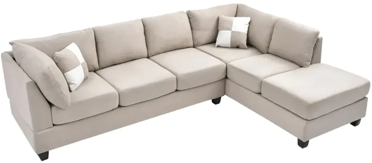 Malone 2-pc. Reversible Sectional Sofa