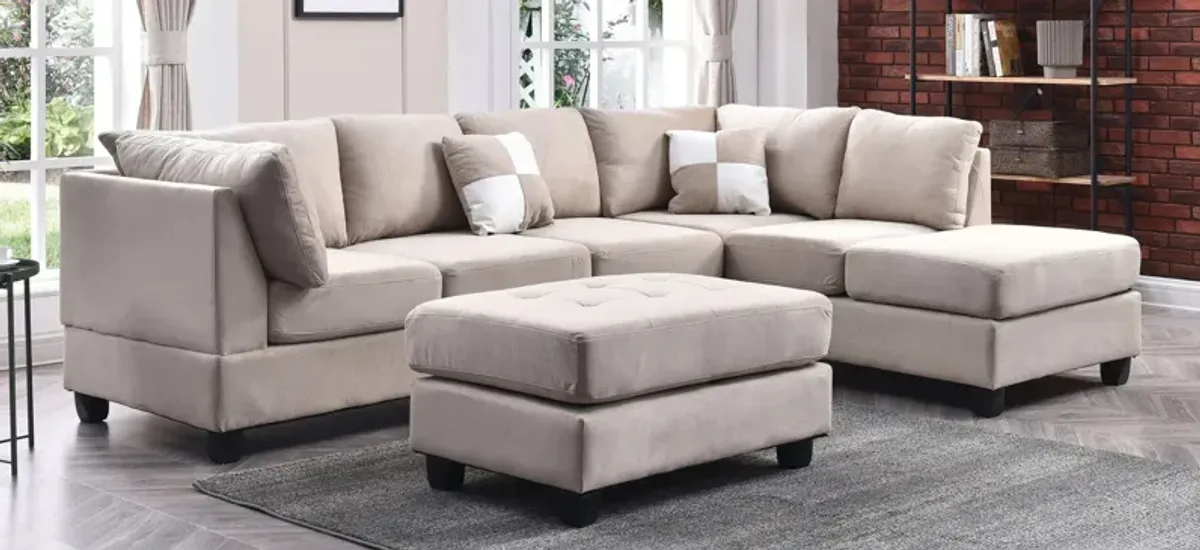 Malone 2-pc. Reversible Sectional Sofa