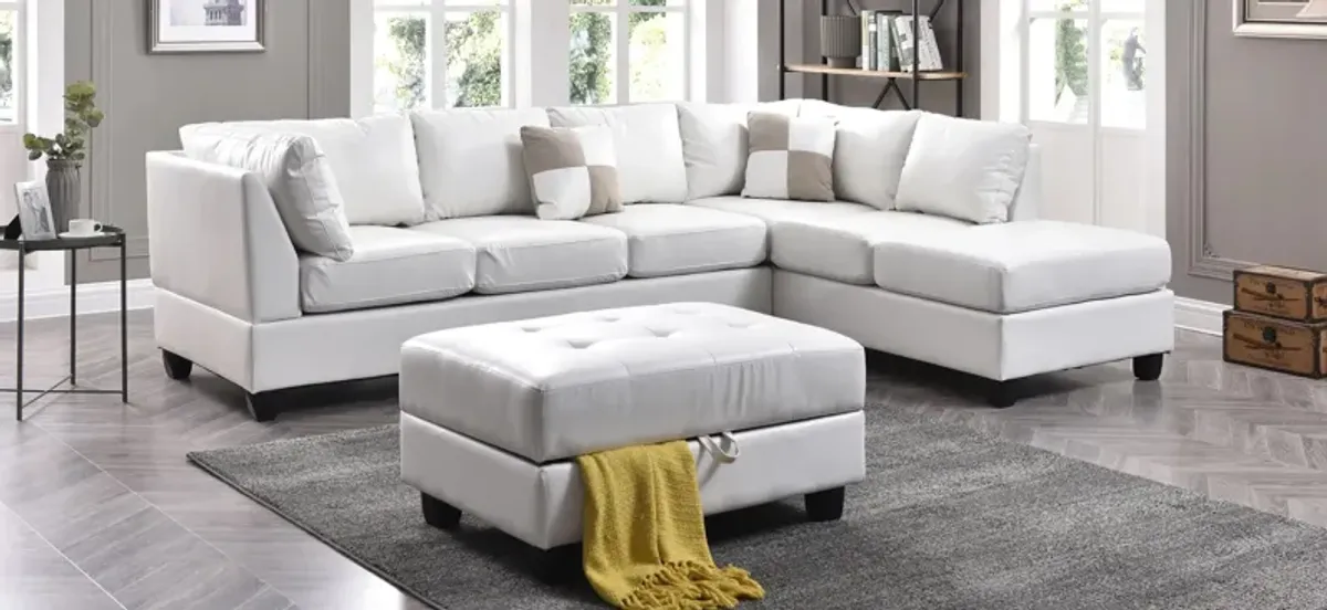 Malone 2-pc. Reversible Sectional Sofa