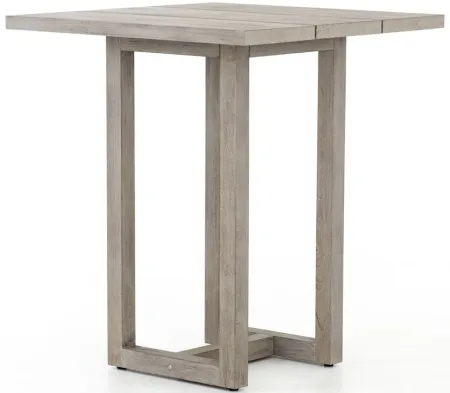 Mavid Outdoor Bar Table in Weathered Gray-Fsc by Four Hands