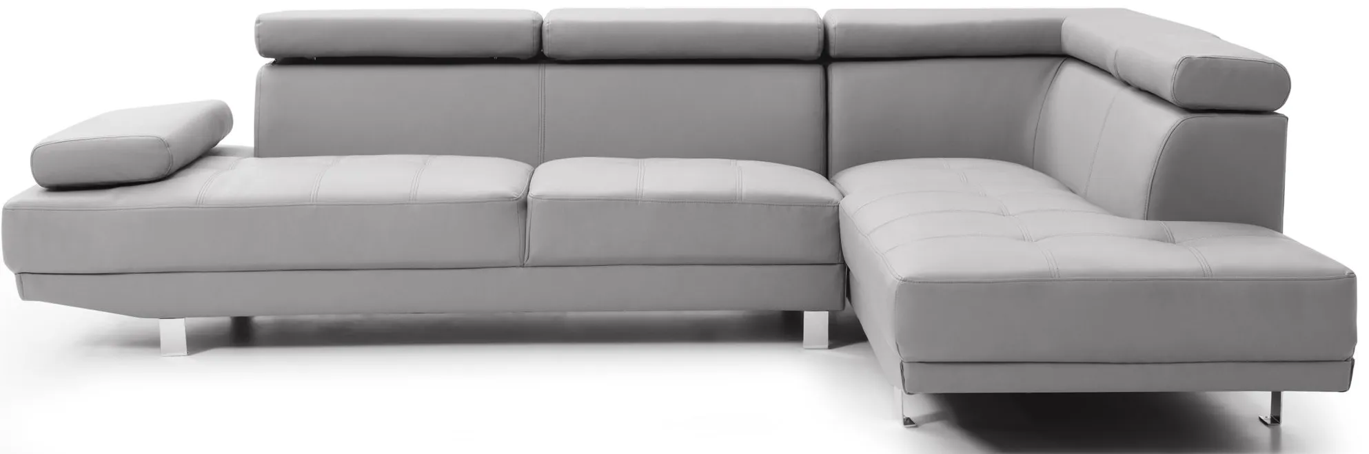Riveredge 2-pc. Sectional Sofa in Gray by Glory Furniture