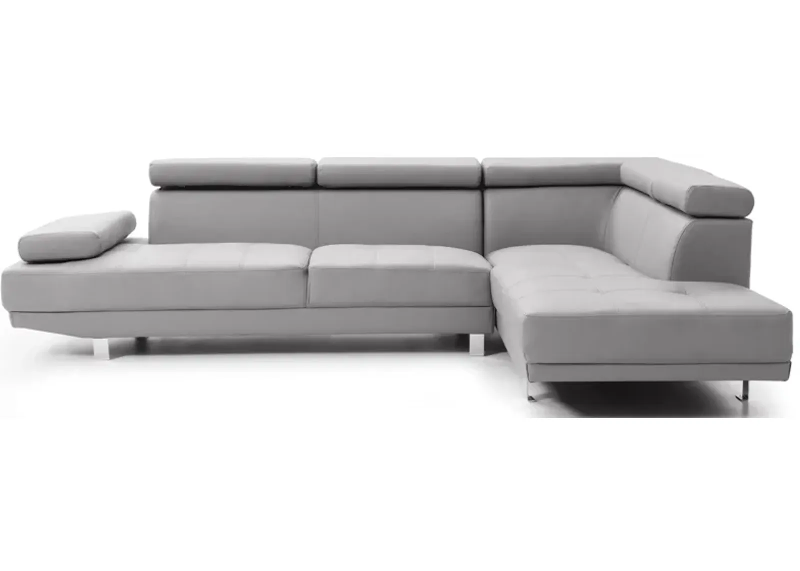 Riveredge 2-pc. Sectional Sofa in Gray by Glory Furniture