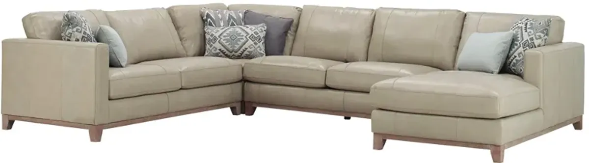 Ryland 4-pc. Sectional in Beige by Bellanest