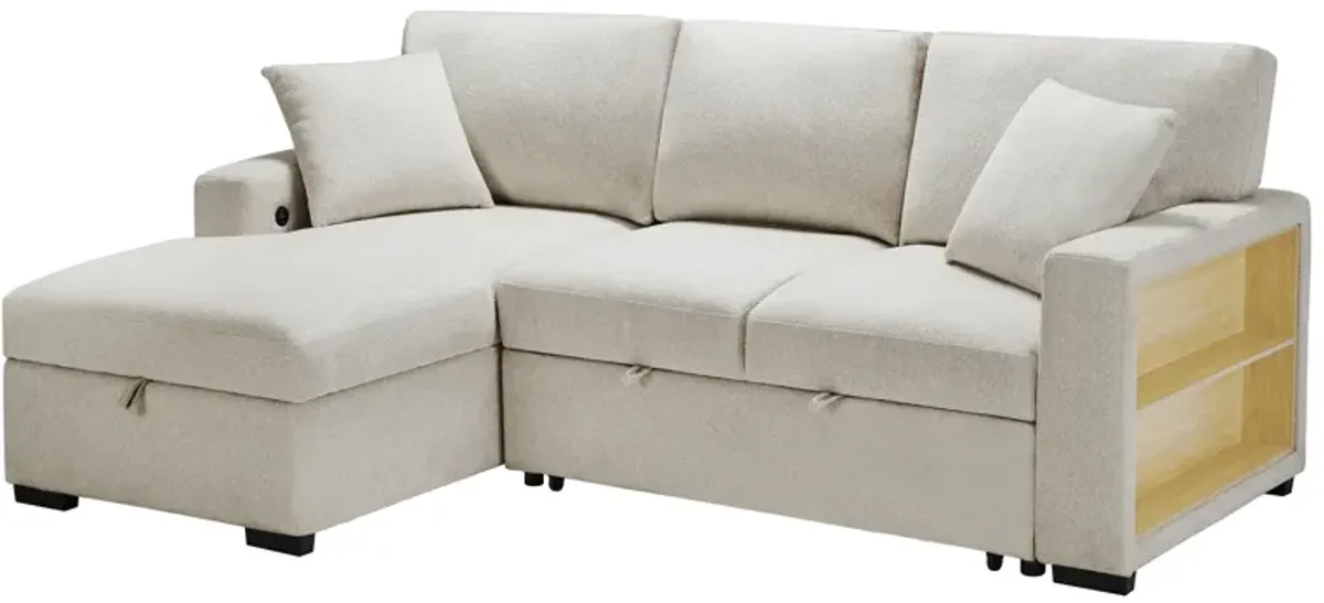 Mallory Sectional w/ Pull-out Bed