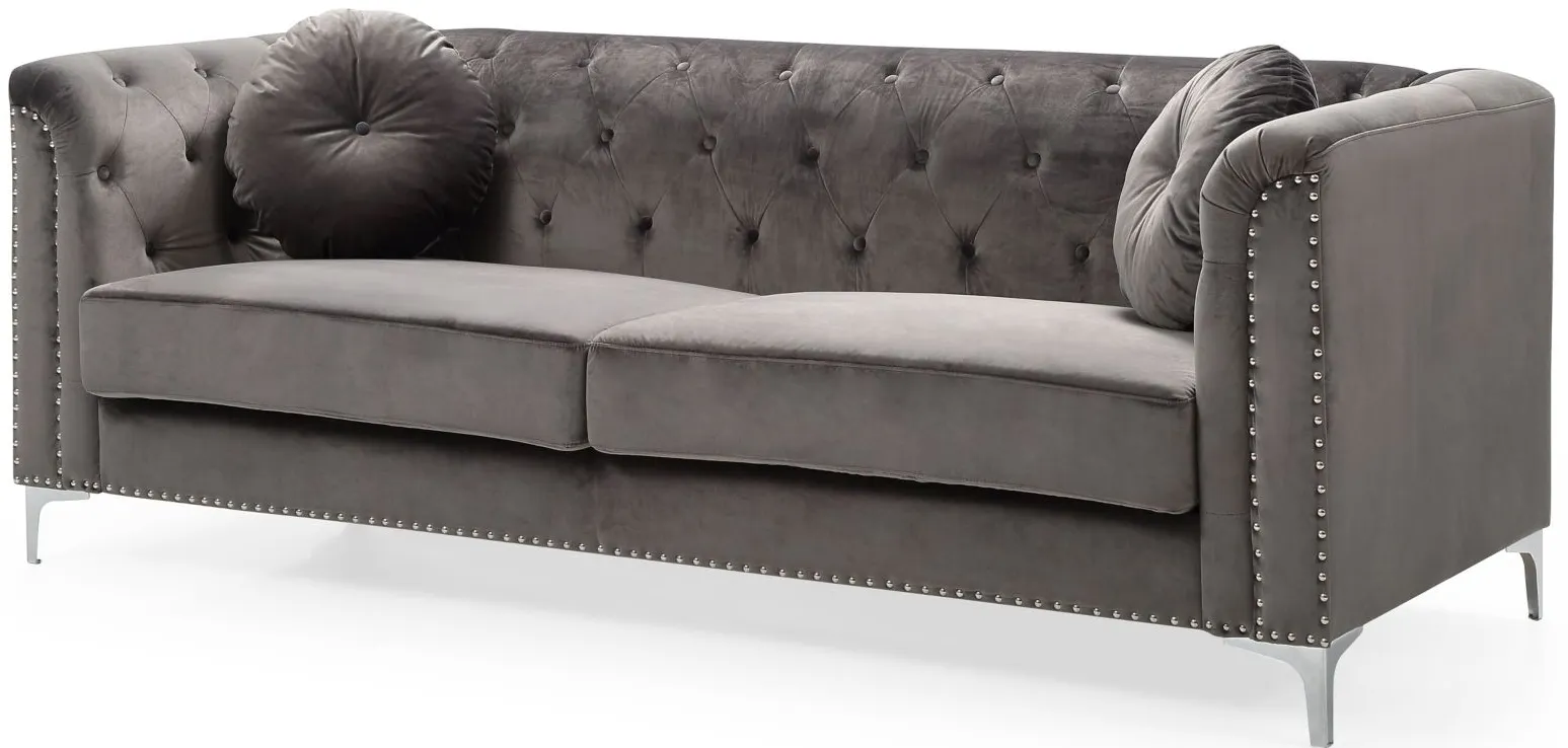 Delray Sofa in Gray by Glory Furniture