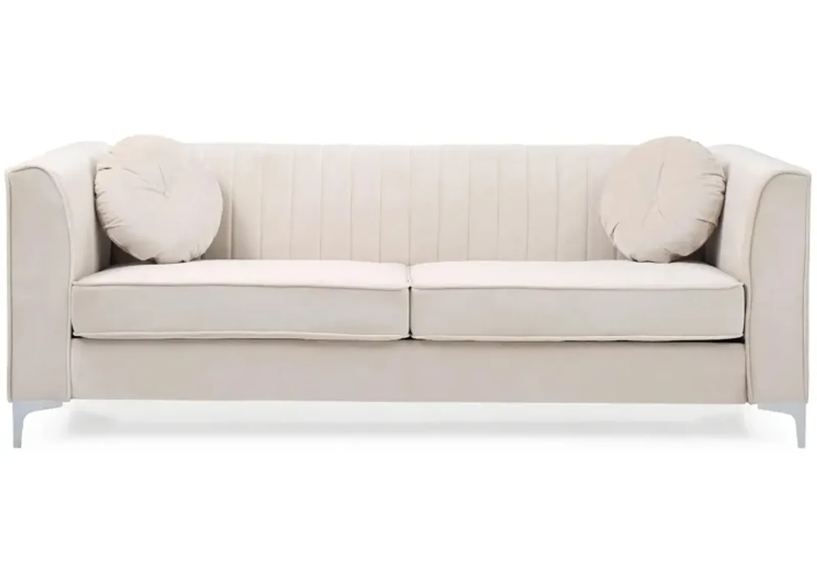 Deltona Sofa in Ivory by Glory Furniture