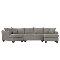 Foresthill 3-pc. Right Hand Facing Sectional Sofa in Sugar Shack Stone by H.M. Richards