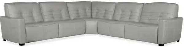 Reaux 5-pc. Power Reclining Sectional