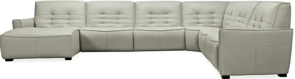 Reaux 6-pc. Power Reclining Sectional w/ Chaise