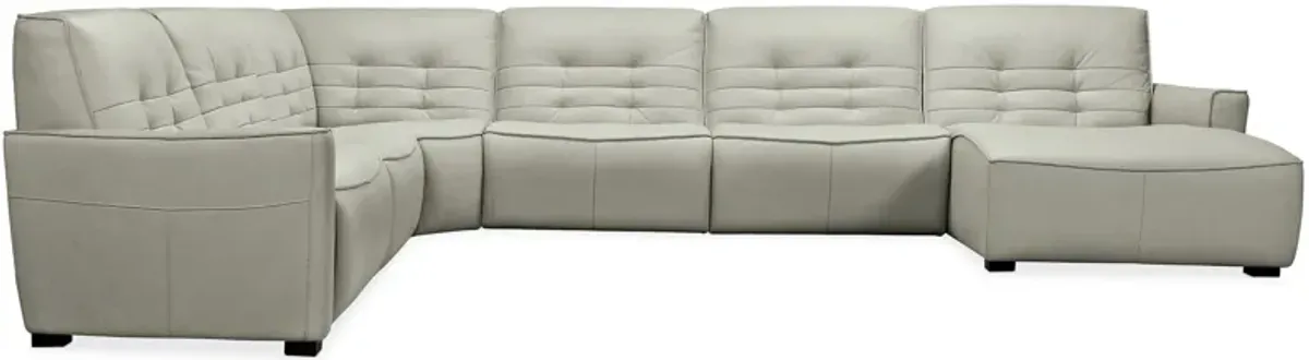 Reaux 6-pc. Power Reclining Sectional w/ Chaise