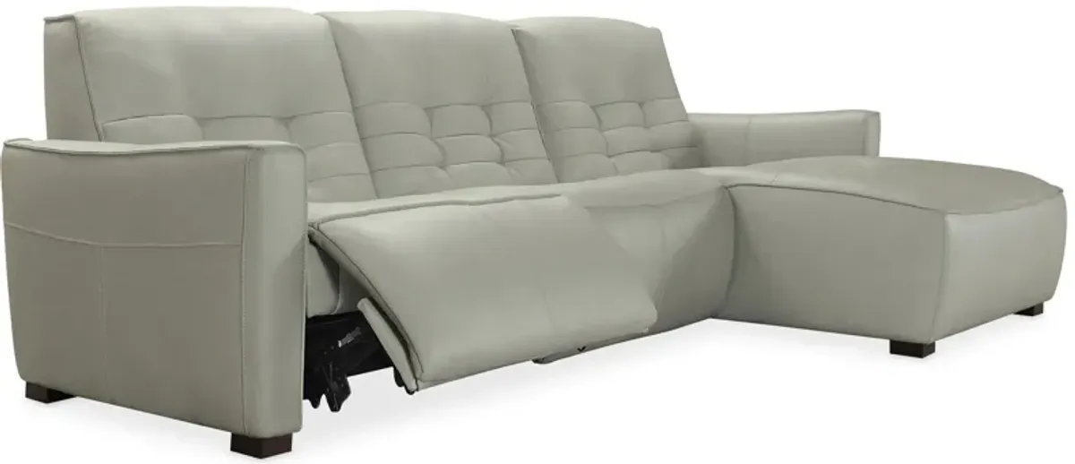 Reaux 3-pc. Power Reclining Sofa w/ Chaise