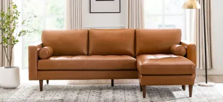 Russell Sofa Chaise in Coach by Bellanest