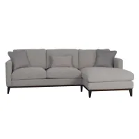 Burbank 2-pc. Sectional Sofa in Grey by LH Imports Ltd