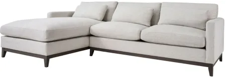 Oxford 2-pc. Sectional Sofa in Travertine Cream by LH Imports Ltd