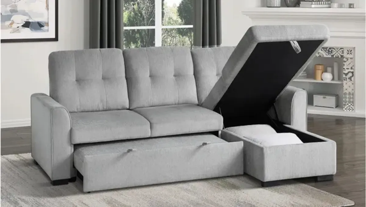 Ember 2-pc. Reversible Sectional w/ Sleeper