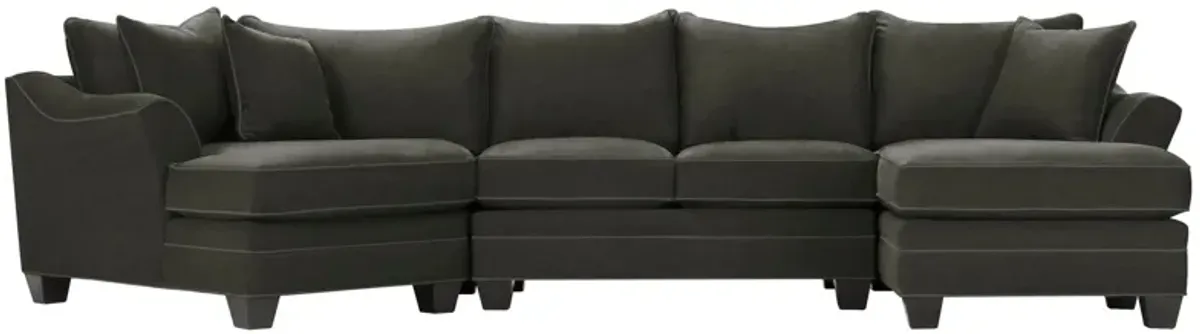 Foresthill 3-pc. Right Hand Facing Sectional Sofa in Santa Rosa Slate by H.M. Richards