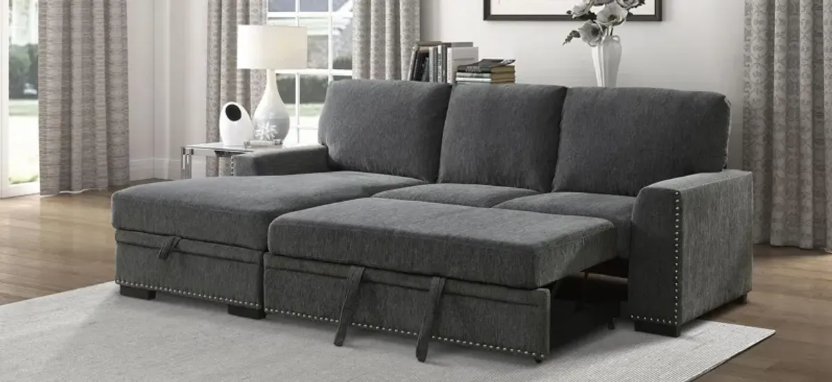 Adelia 2-pc. Left Facing Sectional With Pull-Out Bed