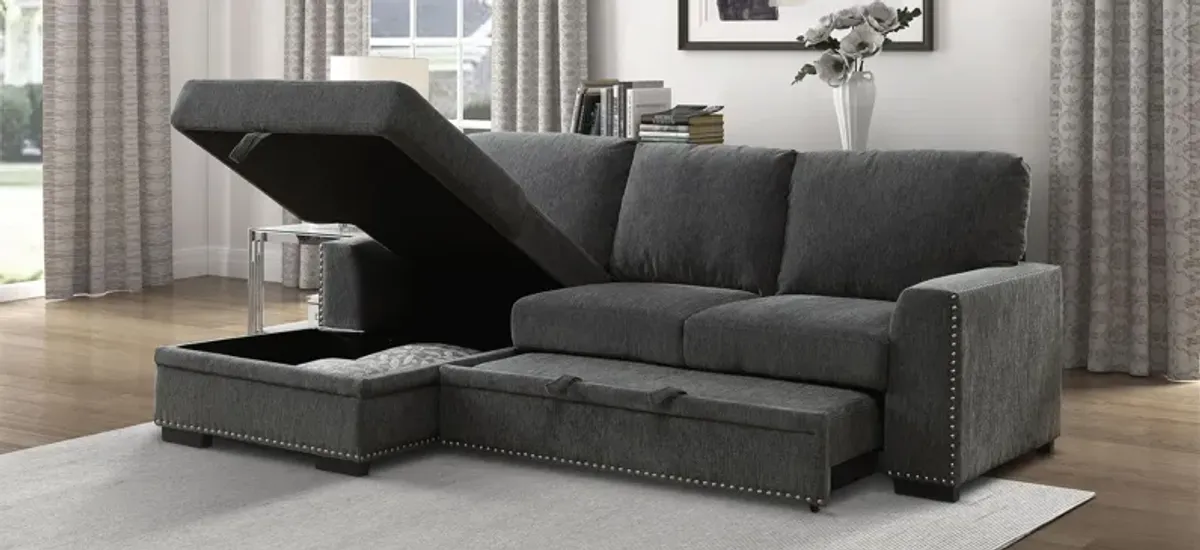 Adelia 2-pc. Left Facing Sectional With Pull-Out Bed