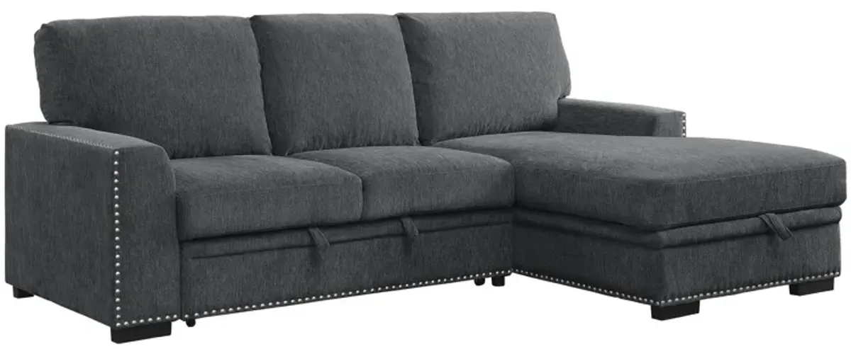 Adelia 2-pc. Right Facing Sectional With Pull-Out Bed