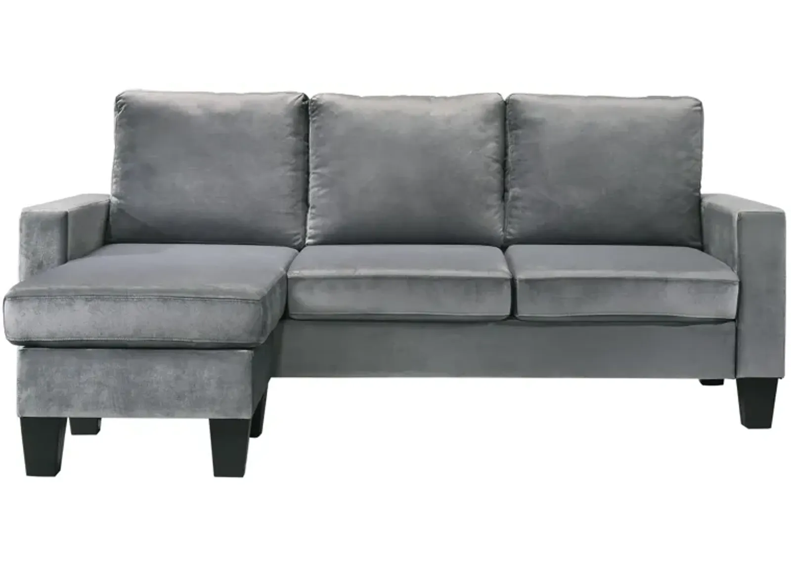 Jessica Sectional Sofa in Gray by Glory Furniture