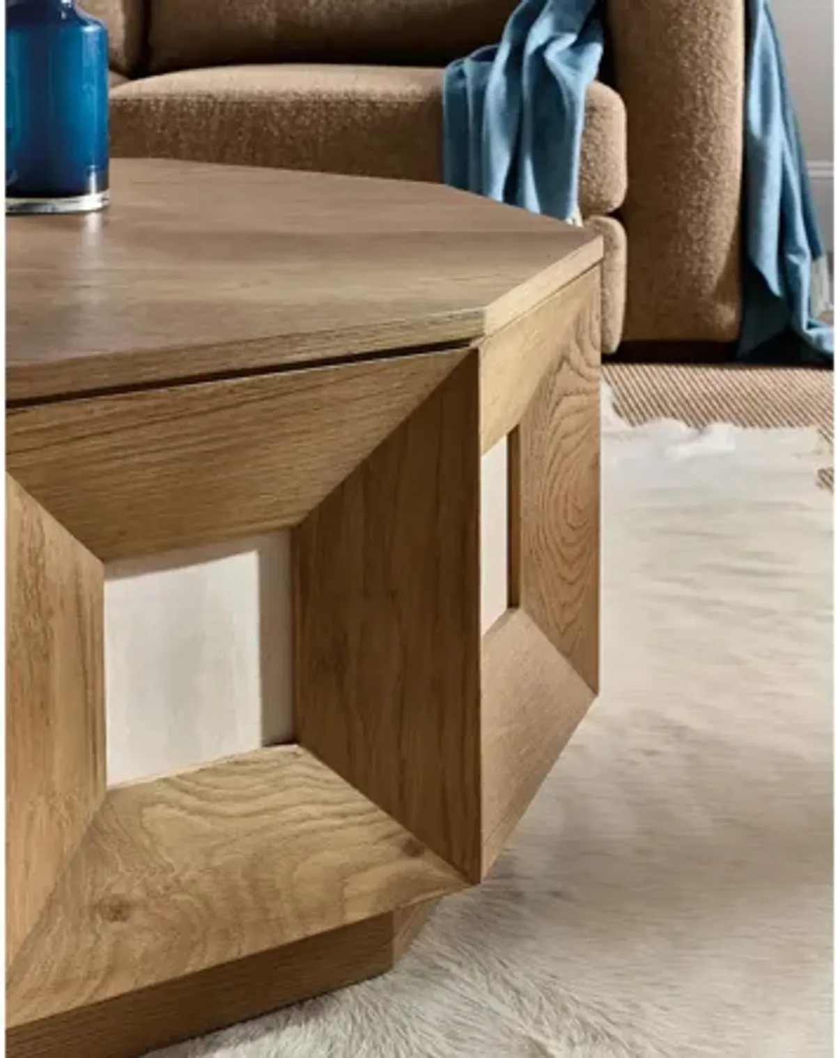 Commerce and Market Cocktail Table