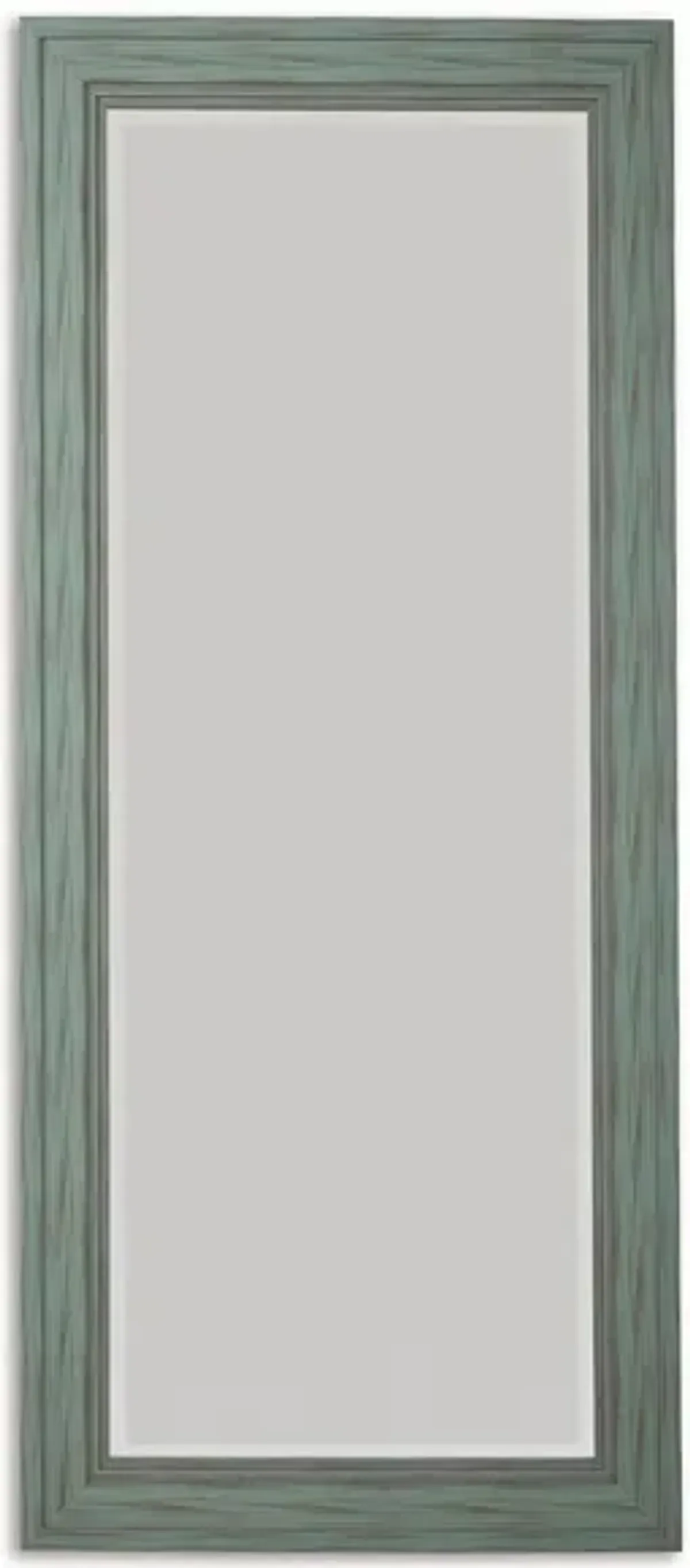 Jacee Floor Mirror in Antique Teal by Ashley Furniture