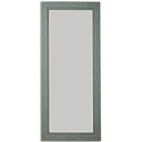 Jacee Floor Mirror in Antique Teal by Ashley Furniture