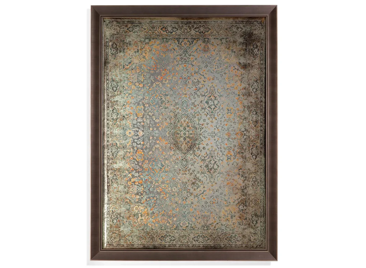 Alladin Wall Mirror in Bronze by Bassett Mirror Co.