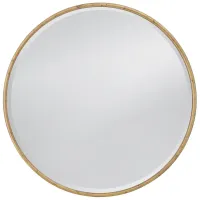 Carlee Wall Mirror in Gold by Bassett Mirror Co.
