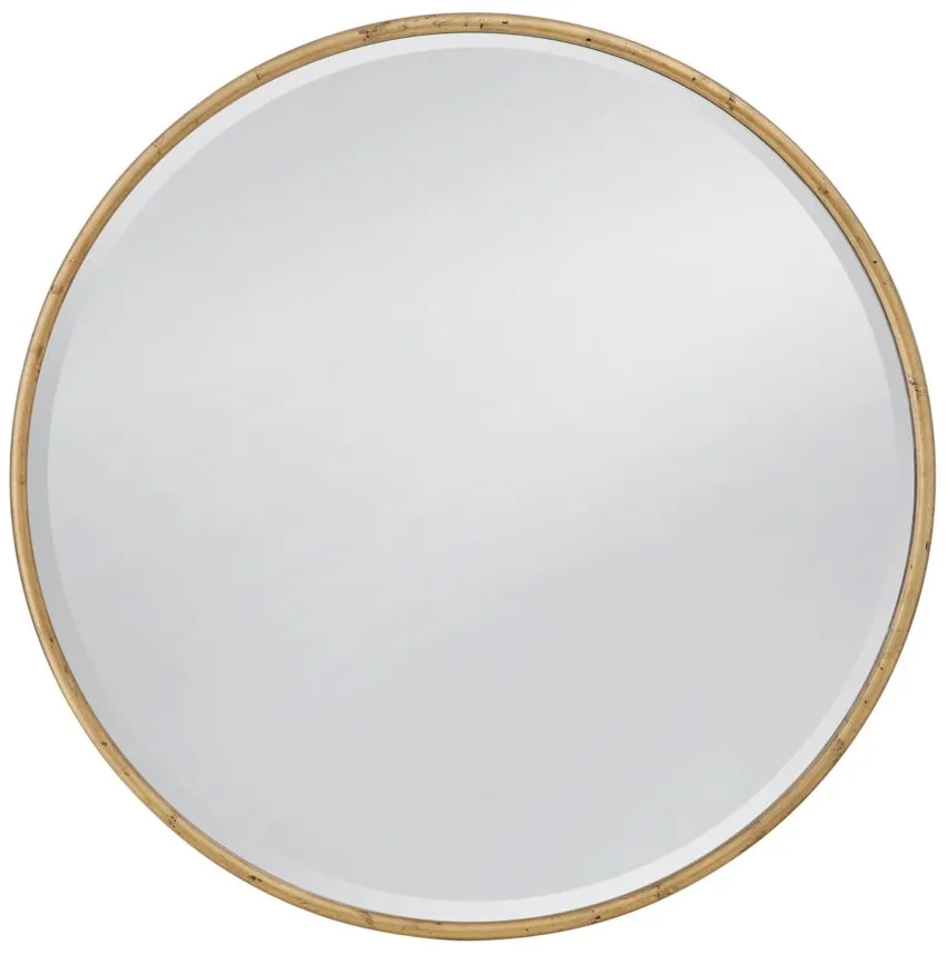 Carlee Wall Mirror in Gold by Bassett Mirror Co.