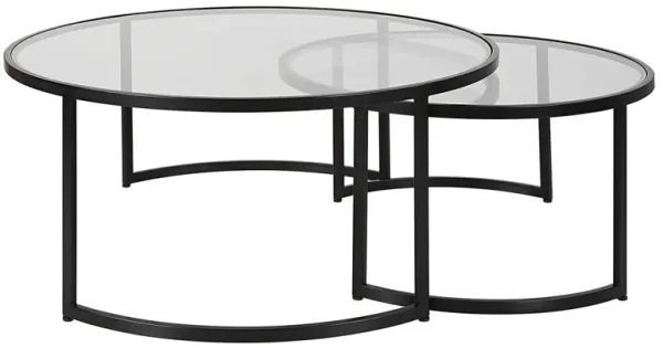 Rhea Round Nesting Coffee Table