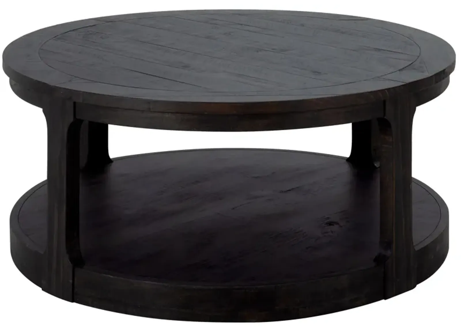 Korda Round Cocktail Table in Inkwell by Magnussen Home