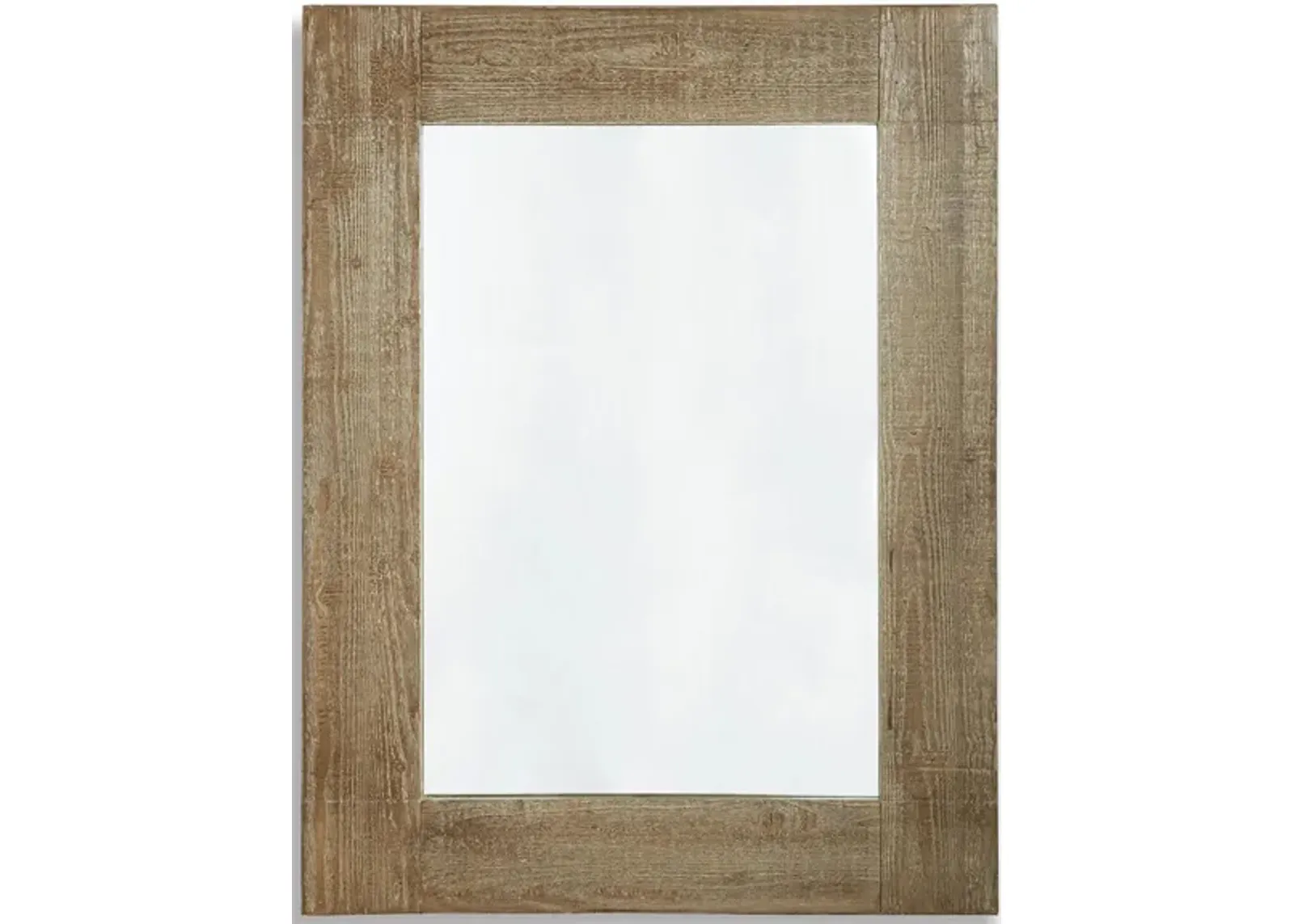 Waltleigh Accent Mirror in Distressed Brown by Ashley Express