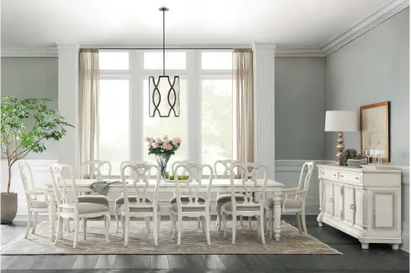 Traditions Rectangle Dining Table in Whites/Creams/Beiges by Hooker Furniture
