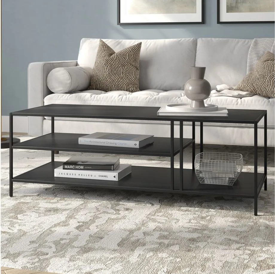 Lee Coffee Table in Blackened Bronze by Hudson & Canal